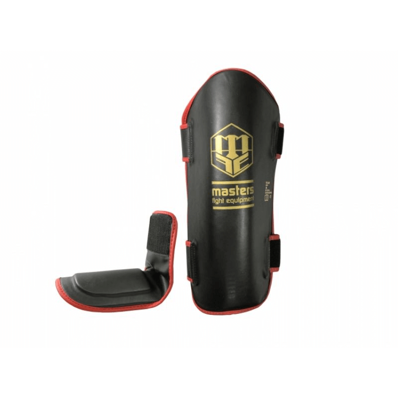 MASTERS NS-4R 1118-M Shin and Foot Protectors - Detachable, Moisture-Wicking, Hand-Glued Foam, Velcro Fastening