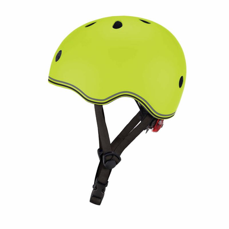 Globber Lime Green Jr Helmet – Ultimate Kids’ Safety, Comfort & Visibility, Sizes XXS-XS (45-51cm)