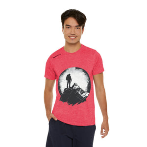 Men's Sports T-shirt Hiking the Summit