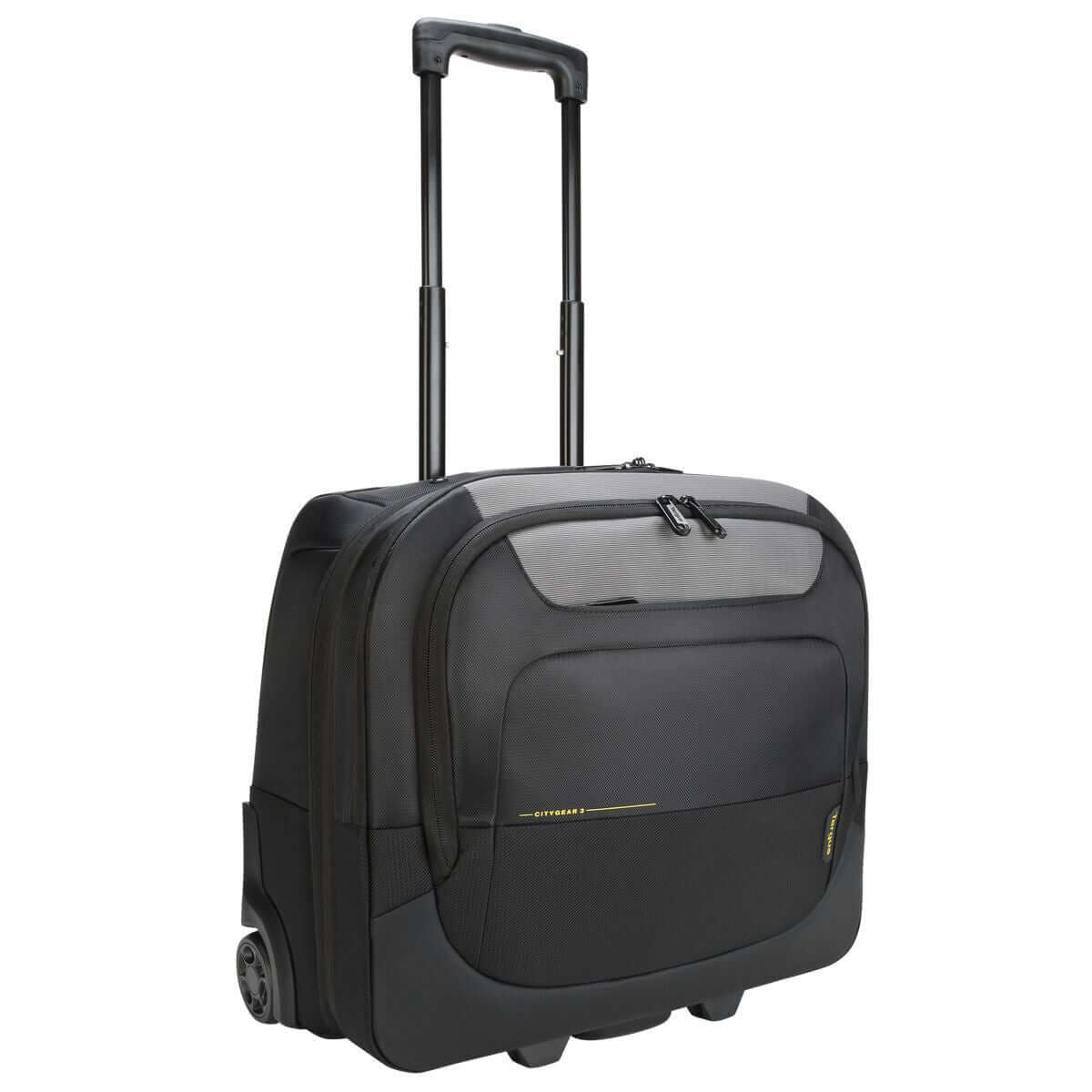 Trolley Backpack Targus XL in black, durable polyester, perfect for outdoor adventures and camping trips at revlando.com.