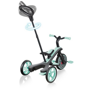 Bicycle 4-in-1 Globber Explorer Trike Mint - Multi-Functional Tricycle & Balance Bike for Kids