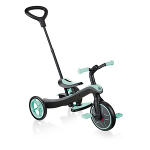 Bicycle 4-in-1 Globber Explorer Trike Mint - Multi-Functional Tricycle & Balance Bike for Kids