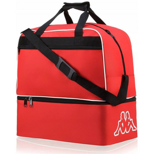 Bolsa de deporte Kappa - Rojo | Bolsa de gimnasio espaciosa, duradera y multifuncional con correas ajustables