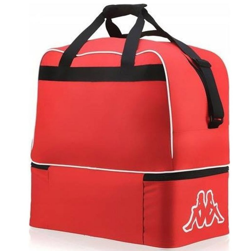 Bolsa de deporte Kappa - Rojo | Bolsa de gimnasio espaciosa, duradera y multifuncional con correas ajustables