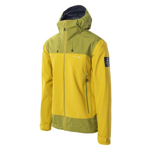 Chaqueta de entretiempo para hombre Elbrus Loriko: impermeable, transpirable y elegante en verde, talla M