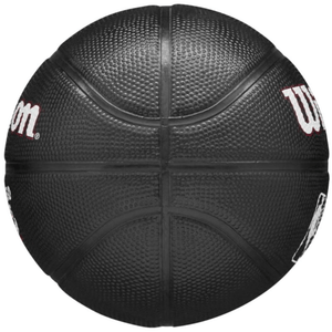 Wilson Team Tribute Chicago Bulls Mini Basketball - Size 3, High-Quality Gum Material, Black