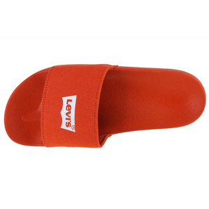 Levi's June Batwing Sandal - Stylish and Comfortable Red Flip Flops for Pool & Beach