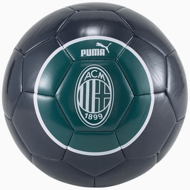 Puma AC Milan Official Football - Premium Quality, Navy Blue Soccer Ball