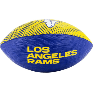 Wilson NFL Tailgate Los Angeles Rams Jr Football - Size 7, High Quality Synthetic Leather