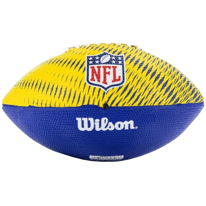 Wilson NFL Tailgate Los Angeles Rams Jr Football - Size 7, High Quality Synthetic Leather