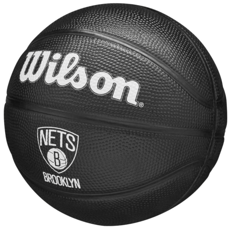 Wilson Brooklyn Nets Tribute Mini Basketball - Size 3, Perfect for Kids | Official NBA Fan Gear