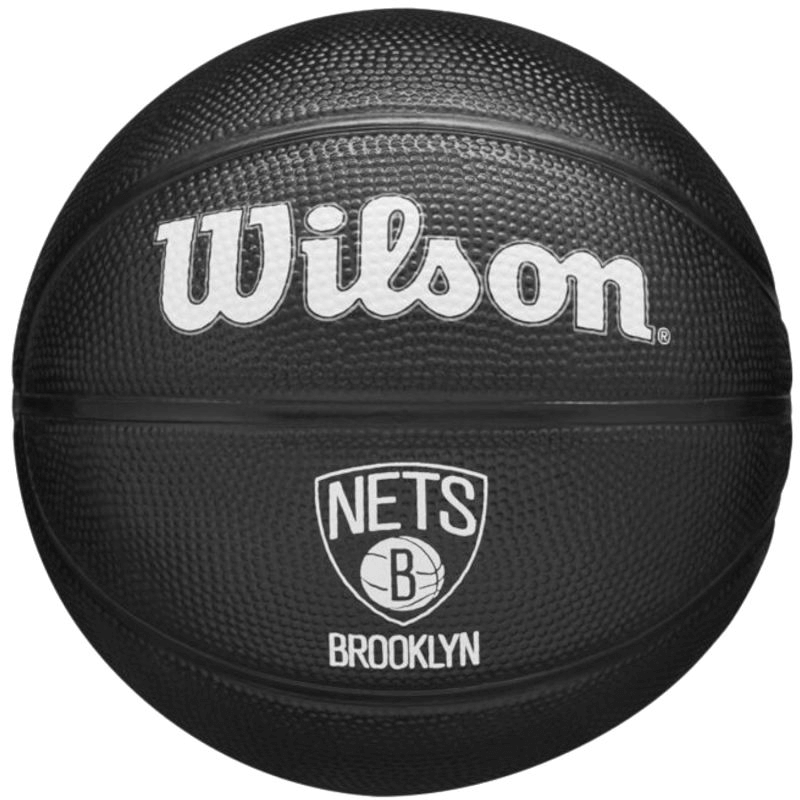 Wilson Brooklyn Nets Tribute Mini Basketball - Size 3, Perfect for Kids | Official NBA Fan Gear