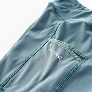 Leggings para mujer Elbrus Mara: ropa deportiva verde cómoda y elegante para yoga y gimnasio