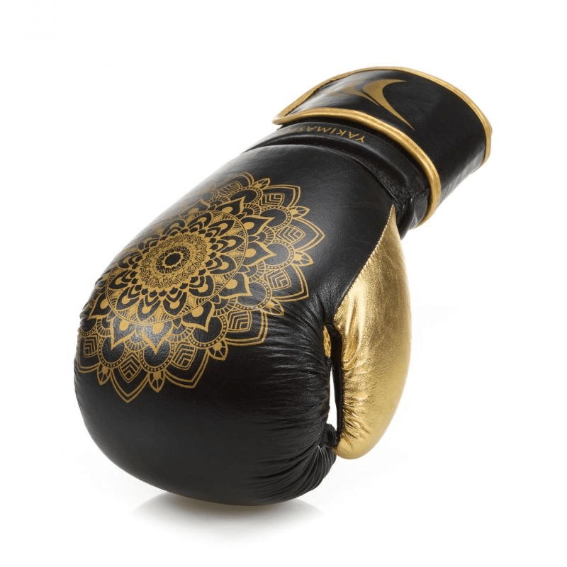 Yakima Sport Mandala Women's 10 oz Boxing Gloves - Premium Genuine Leather, Anti-Shock Lining, Ideal for Training & Sparring