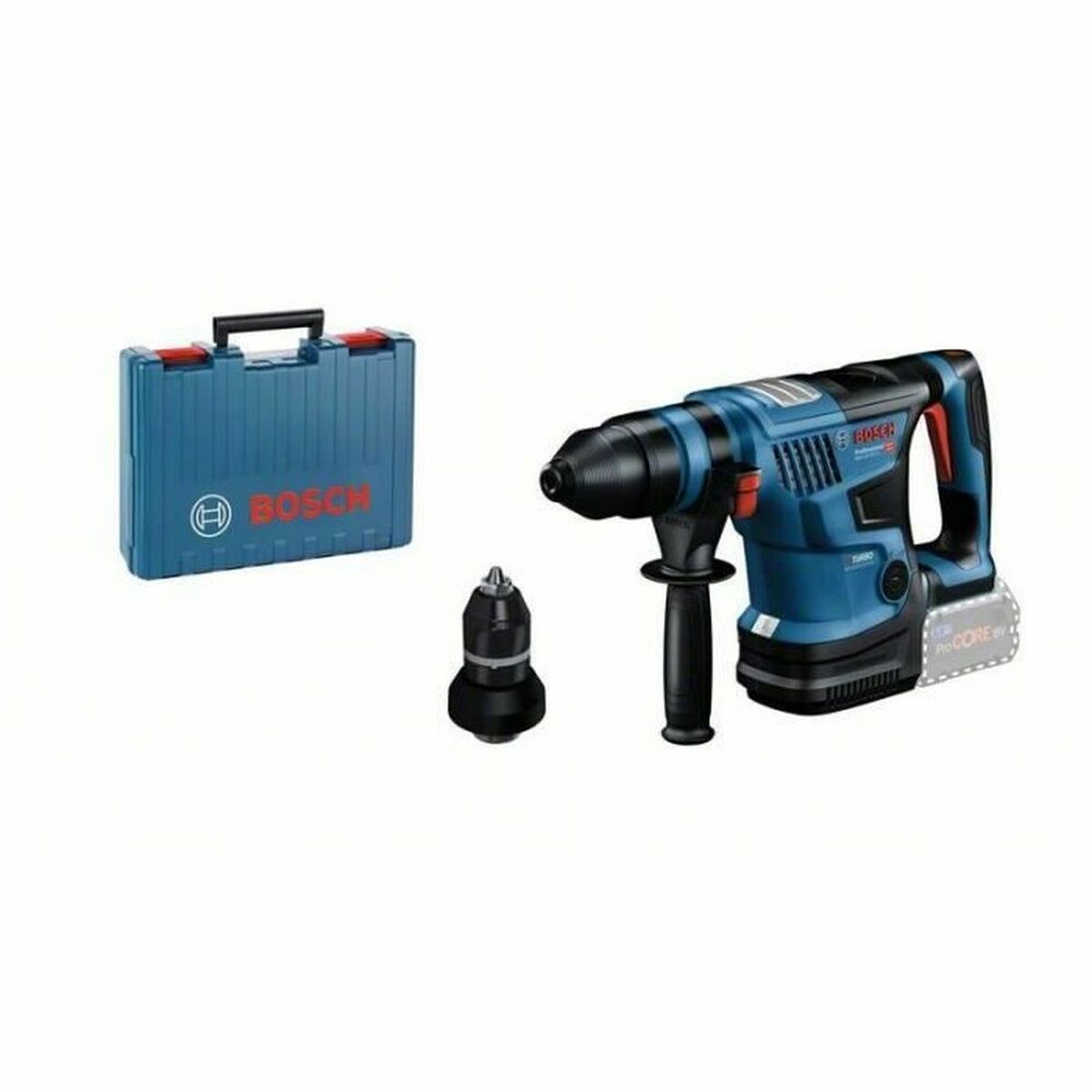 Drill and accessories set BOSCH SDSPlus GBH 18 V-0