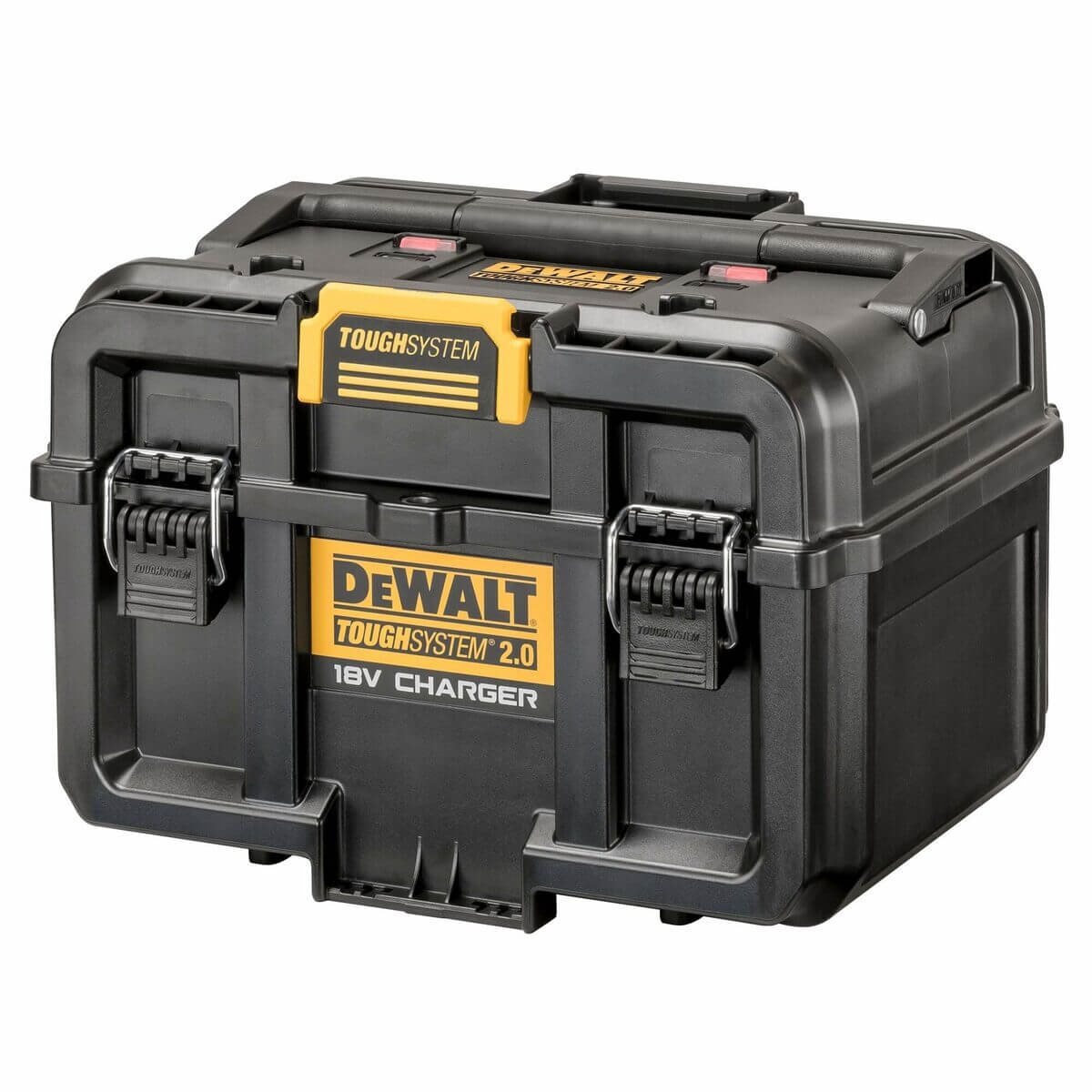 Battery charger Dewalt DWST83471, a durable outdoor tool ideal for camping, available at revlando.com.