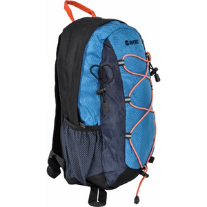 Mochila Hi-Tec Pek 18L Azul-Naranja | Ligero y duradero