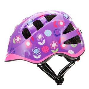 Meteor MA-2 Flower Junior Bicycle Helmet - Child Safety & Comfort | Sizes S & M