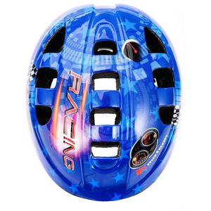 Casco de bicicleta Meteor MA-2 Racing Junior: ligero, ajustable y seguro para niños