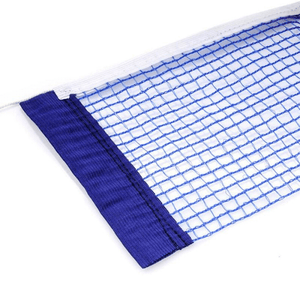 Table Tennis Net Meteor 16010 Blue - High-Quality Mesh with Grips