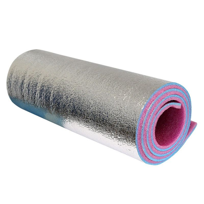 Sleeping Pad 10mm 180x50cm Aluminum - Exercise Pad with Thin Aluminum Coating