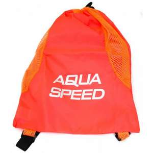 Aqua-Speed 75 Bag - Premium Quality Mesh Swim Gear Bag in Vibrant Orange