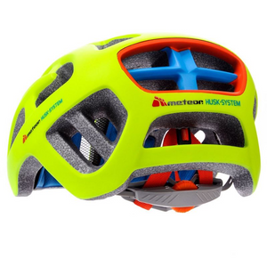 Meteor Bolter In-Mold Bicycle Helmet - Lightweight, Aerodynamic & Safe - Green