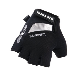 Meteor Gel GX32 Bicycle Gloves - Unisex Cycling Gloves with Gel Inserts for Shock Absorption & Comfort - Multiple Sizes Available