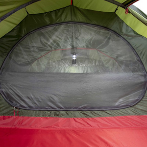 High Peak Goshawk 4-Person Camping Tent - Waterproof, Durable, Spacious Family Shelter