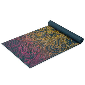 Vivid Zest Yoga Mat - 4mm Thick, Non-Slip, Durable, Latex-Free, 173 x 61 cm