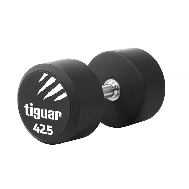 Tiguar PU Dumbbell 42.5 kg - Durable & High-Quality Strength Training Equipment
