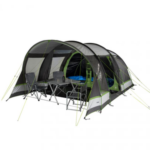 High Peak Garda 4.0 Tent - Spacious 4-Person Tent with Waterproof Design & Advanced Ventilation