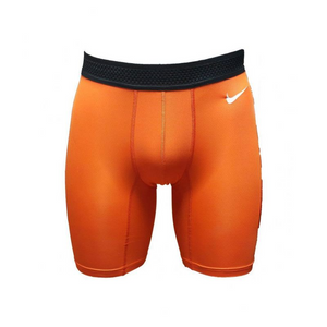 Nike Hypercool Max Compression Shorts - Pantalón corto de entrenamiento para hombre, tecnología Dri-FIT, naranja