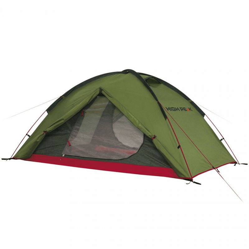 High Peak Woodpecker 3 LW 10195 lightweight tent for outdoor adventures, featuring a compact igloo design and weather resistance.