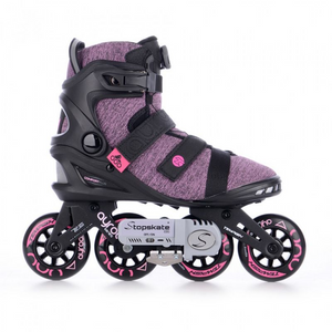 TEMPISH Ayroo Top Lady EBS – High-Tech Fitness Inline Skates for Women with Electromechanical Braking, 84mm Wheels, and Reflective Safety Features