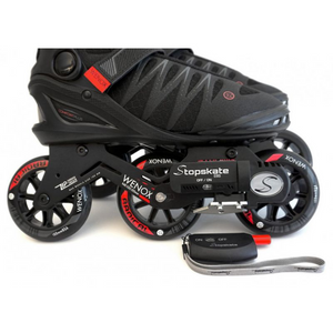 Tempish Wenox Top EBS Strong M 10000 532 Rollers - Advanced Inline Skates with Electromechanical Braking System