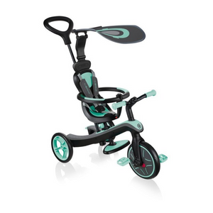 Bicycle 4-in-1 Globber Explorer Trike Mint - Multi-Functional Tricycle & Balance Bike for Kids