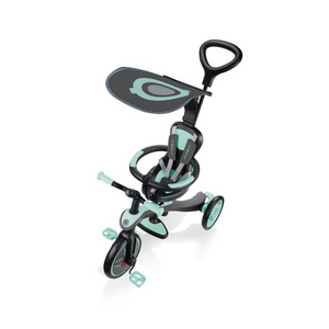 Bicycle 4-in-1 Globber Explorer Trike Mint - Multi-Functional Tricycle & Balance Bike for Kids