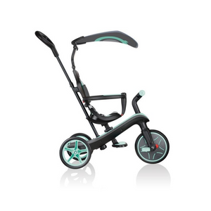 Bicycle 4-in-1 Globber Explorer Trike Mint - Multi-Functional Tricycle & Balance Bike for Kids