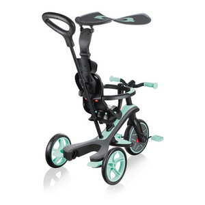 Bicycle 4-in-1 Globber Explorer Trike Mint - Multi-Functional Tricycle & Balance Bike for Kids