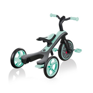 Bicycle 4-in-1 Globber Explorer Trike Mint - Multi-Functional Tricycle & Balance Bike for Kids