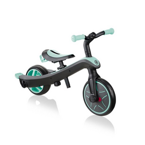 Bicycle 4-in-1 Globber Explorer Trike Mint - Multi-Functional Tricycle & Balance Bike for Kids