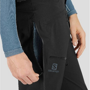 Salomon OUTPEAK Snowboard Pants for Men - Waterproof, Breathable & Durable with Pertex Shield Technology