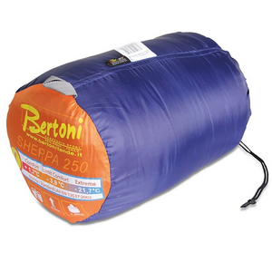 Bertoni Sherpa 250 Mummy Sleeping Bag - Comfort, Durability, and Versatility