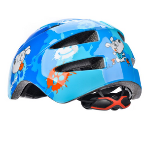 Meteor PNY11 Jr 25232 Casco de bicicleta para niños, ligero, ajustable y seguro para andar en bicicleta y patinar