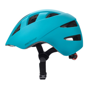 Casco de bicicleta para niños Meteor PNY11 Jr: seguro, liviano y ajustable para andar en bicicleta, patinar y más