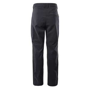 Pantalones Softshell Elbrus Gaude para niño - Resistente al agua, elementos reflectantes, ajuste flexible - Negro