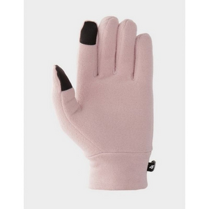 4F Jr Guantes de invierno cálidos con pantalla táctil para niños - Aislamiento térmico, rosa pastel - Perfectos para climas fríos