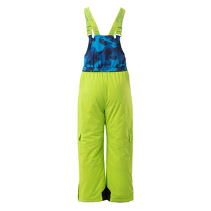 Bejo Halvar Jr Boys' Ski Pants - Waterproof, Breathable, Taped Seams, DWR Coating, Reflective Elements, Green