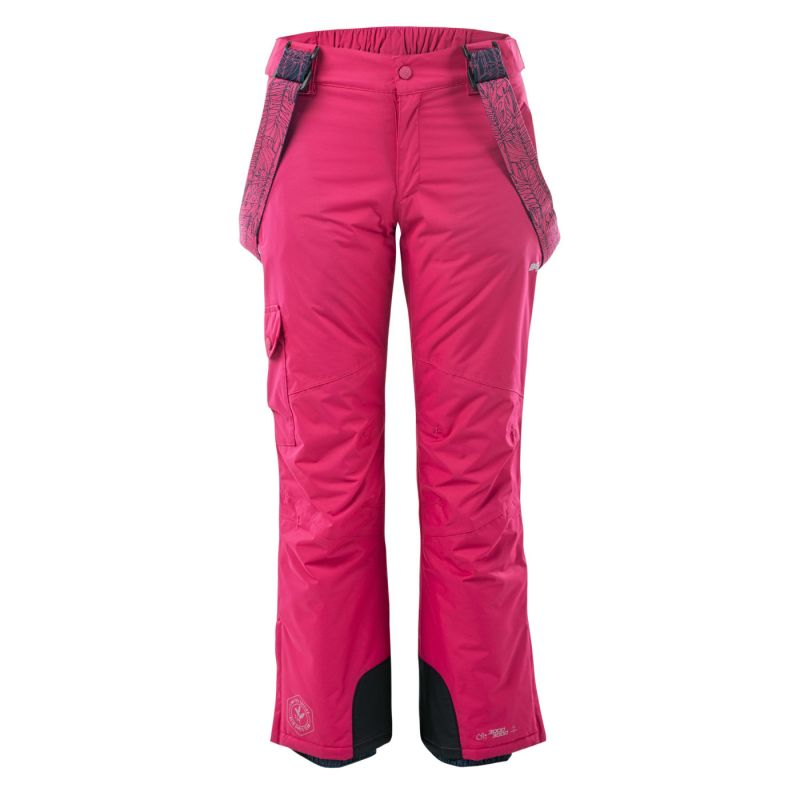 Bejo Halvar Jr Girls Ski Pants - Waterproof, Breathable, Reflective - Pink